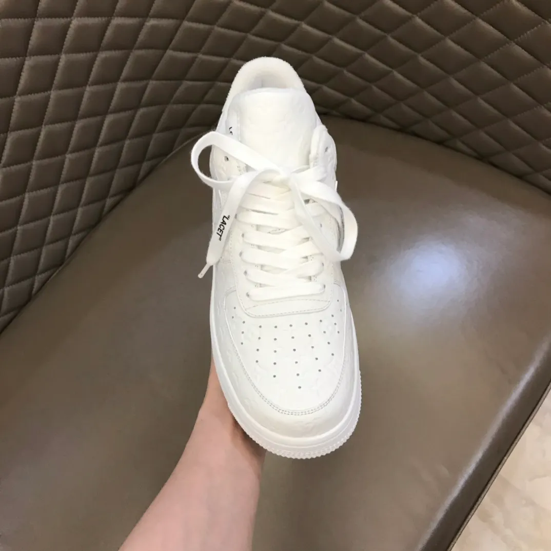 Men's shoes 💰p440 "*OUIS *UITTO*" x OFF-WHITE x Nike tripartite collaboration! Trendy and cool men's casual sports shoes with unrivaled color matching. The design idea basically continues the style of THE TEN. The Swoosh line and tongue label have a very familiar visual effect and are both fashionable and trendy! A must-have for fashionistas! The effect on your feet is absolutely stunning! (The original drawer packaging accessories are complete) Code number 38-45
